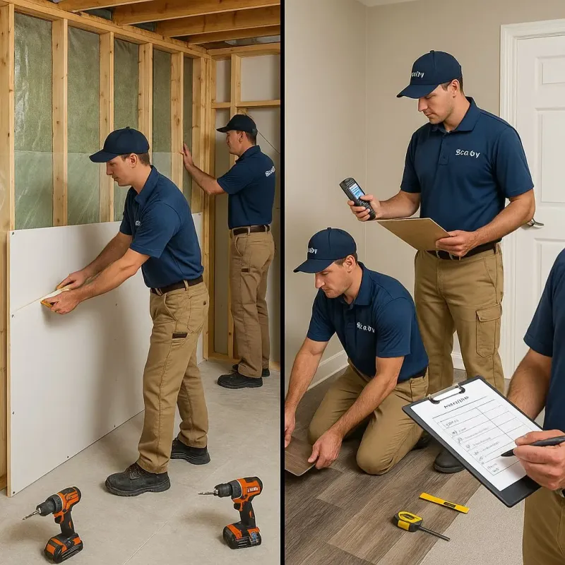 Repairs and Reconstruction process in Palmyra, NJ